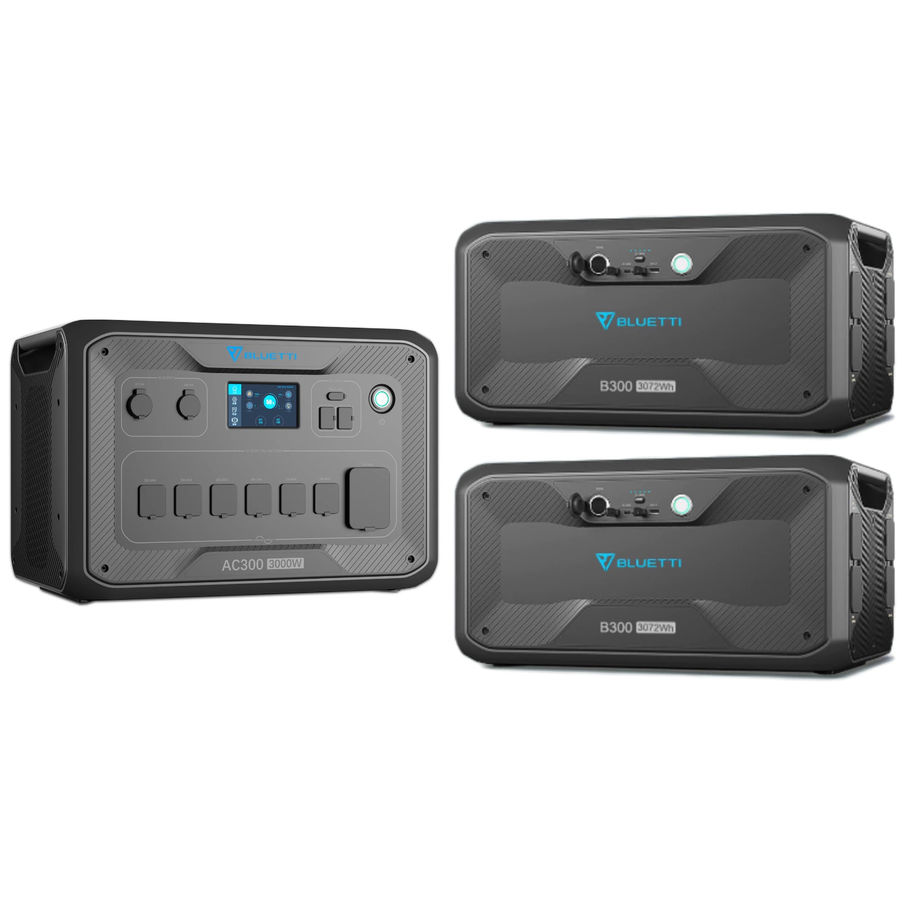 BLUETTI AC300 + 2x B300 | 6144Wh 3000W