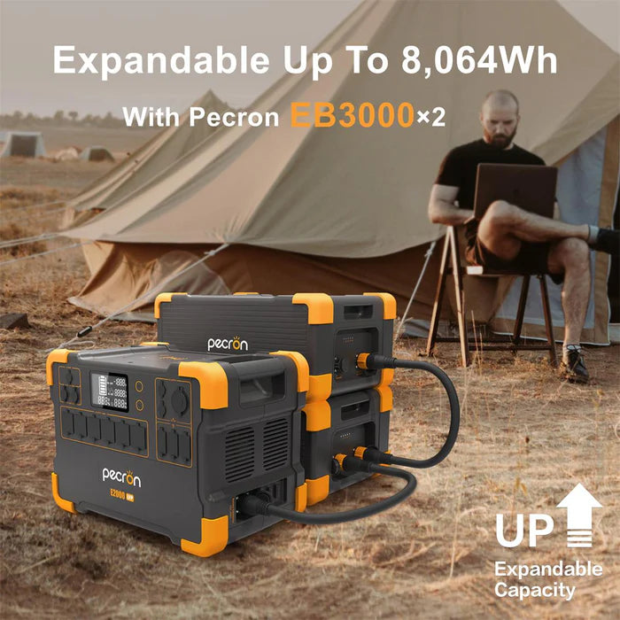 PECRON E2000LFP + 2xEB3000 | 8064Wh 2000W
