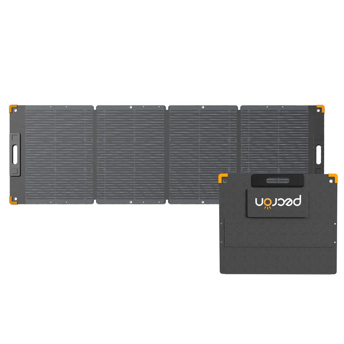 PECRON E3600LFP + 2x PECRON PV200 Solar Panels Bundle