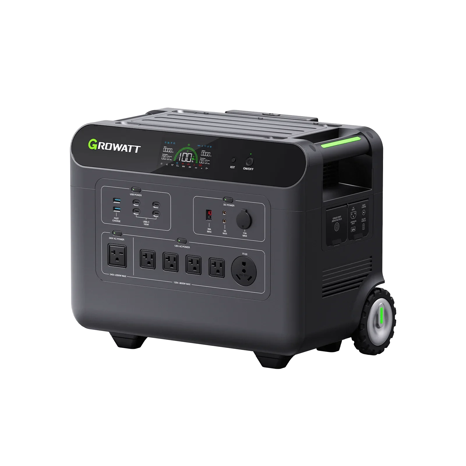 GROWATT Helios 3600 Portable Power Station | 3686Whr 3600W