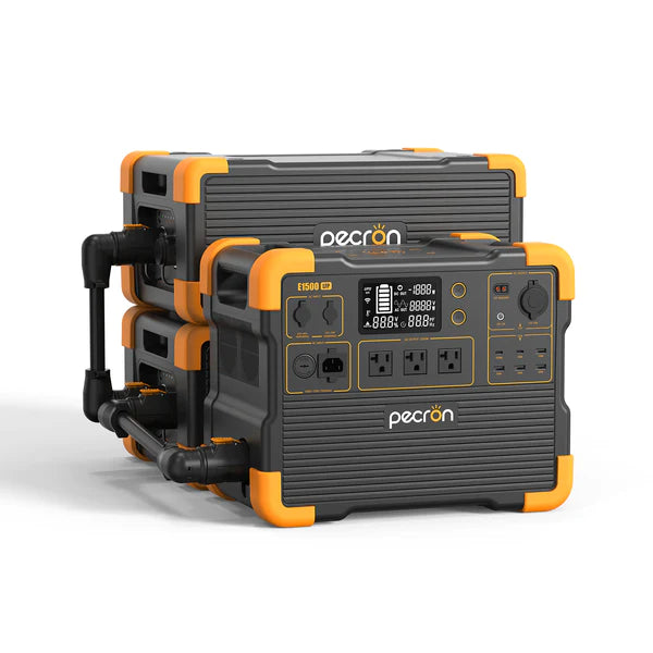 PECRON E1500LFP + 2xEP3000 | 7680Wh 2200W