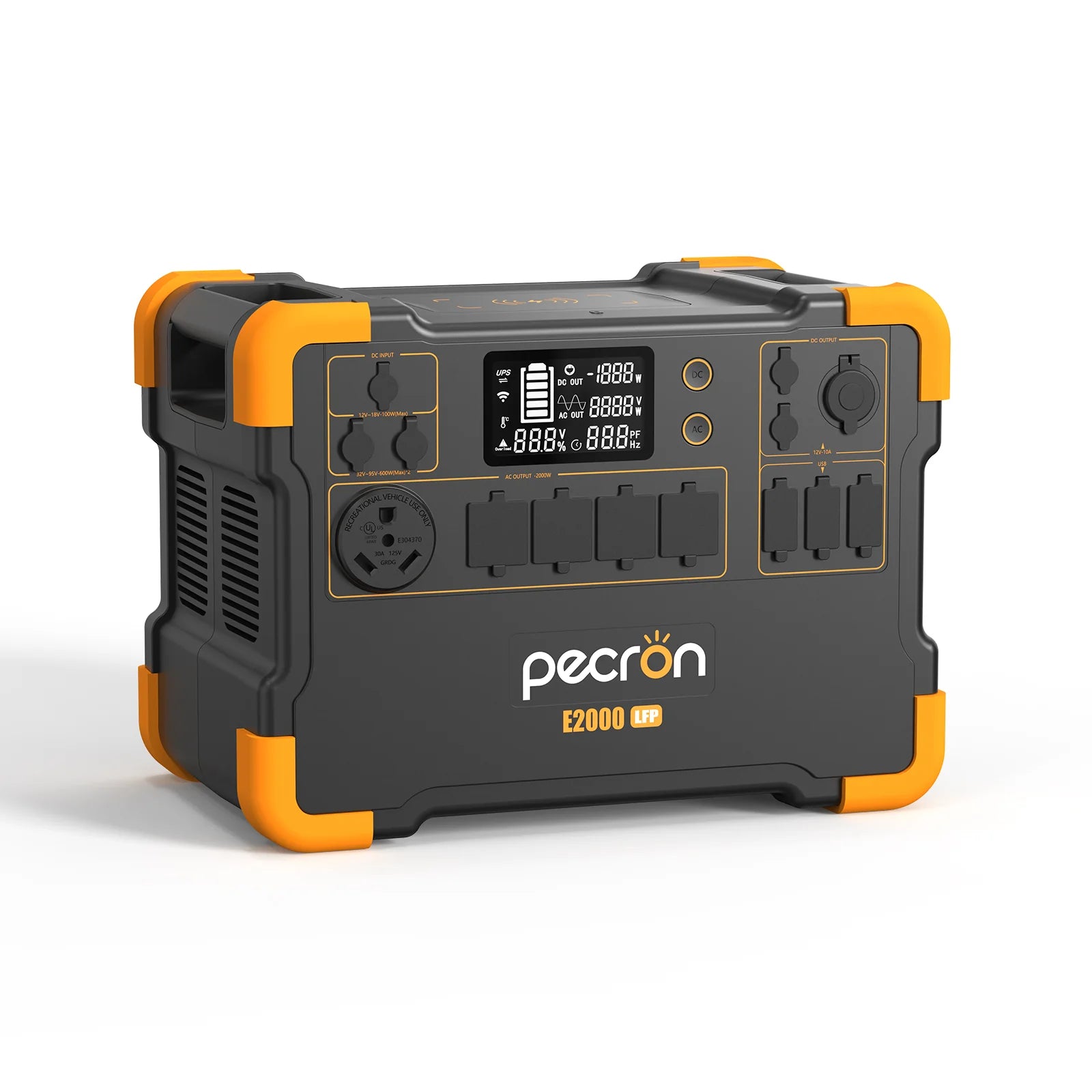 PECRON E2000LFP Expandable Portable Power Station | 1920Whr 2000W