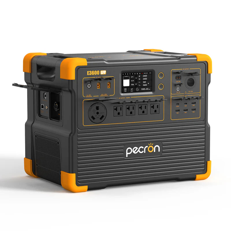 PECRON E3600LFP + 4x EP3000 | 15,360Wh 3600W