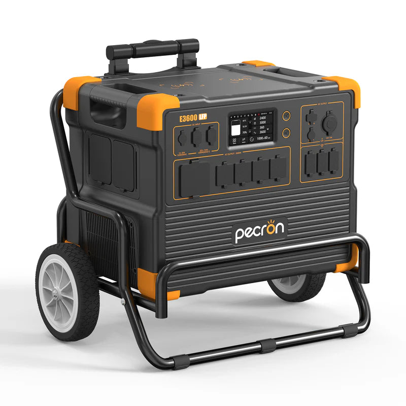 PECRON E3600LFP Expandable Portable Power Station | 3072Whr 3600W