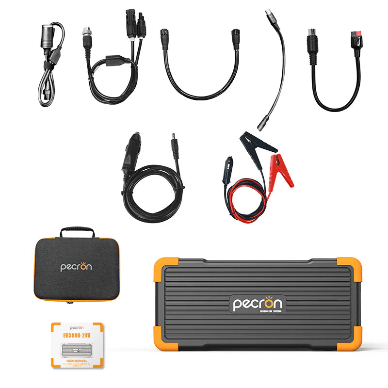 PECRON E2000LFP + 2xEB3000 | 8064Wh 2000W
