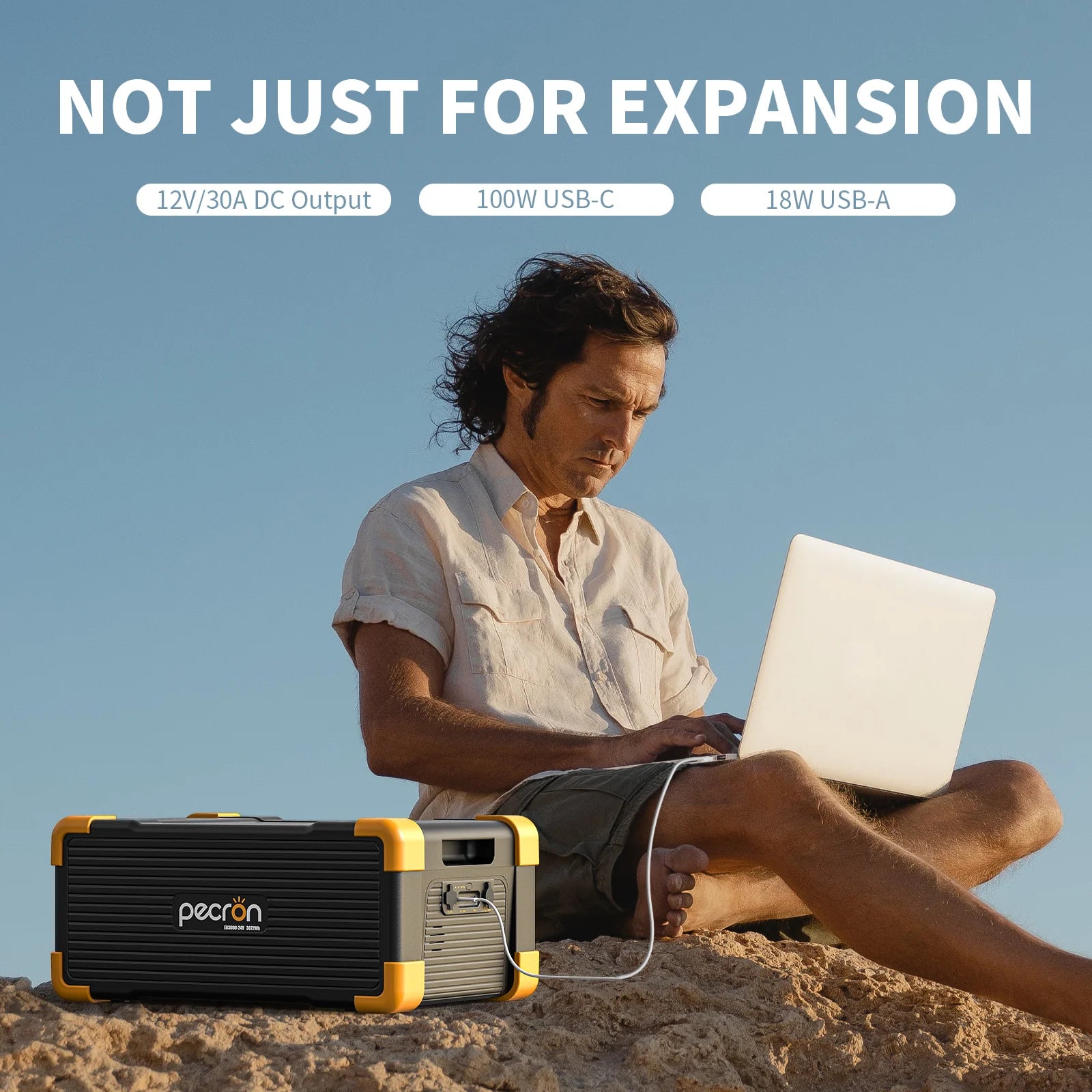 PECRON EB3000-24V Expansion Battery | 3072Wh