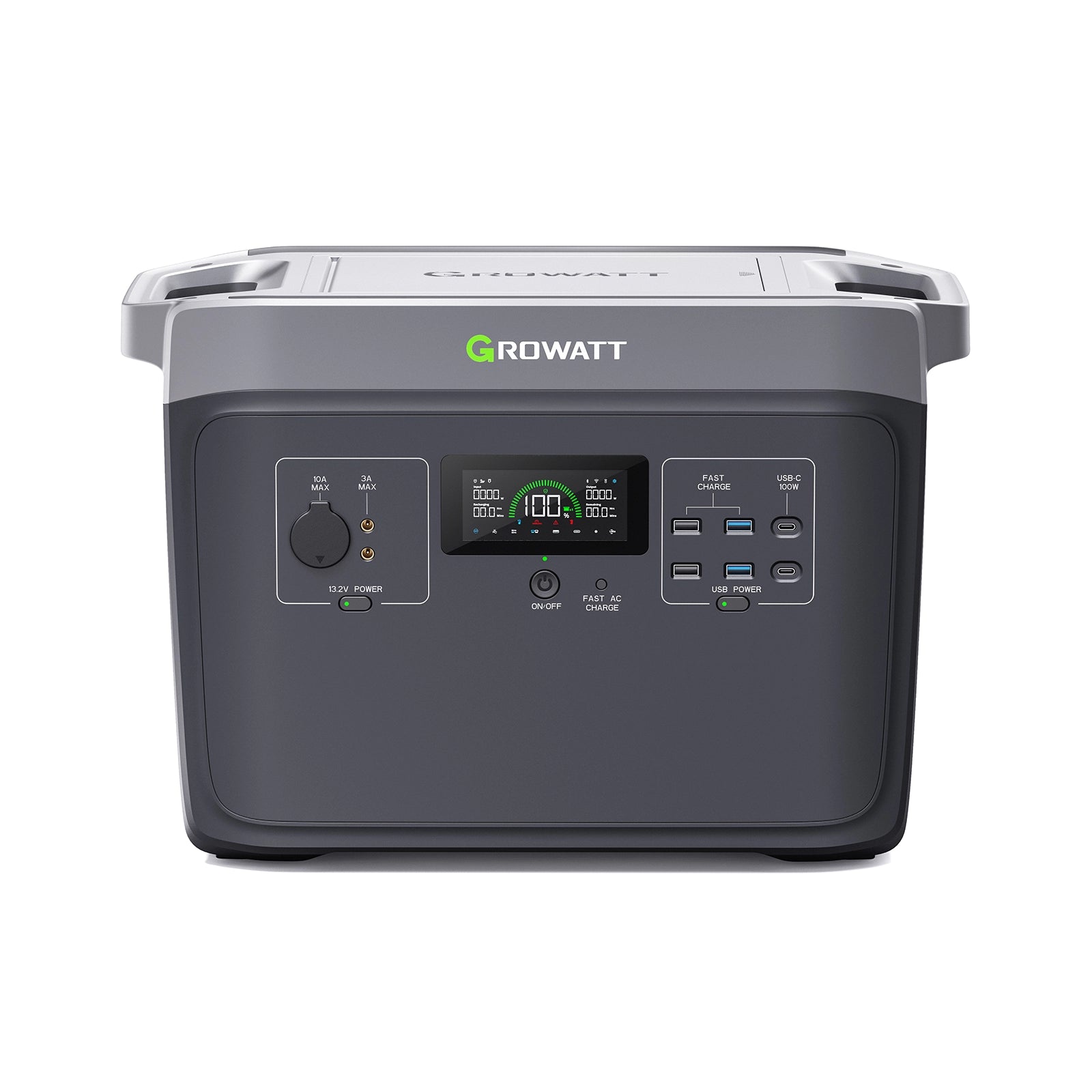 Open Box - GROWATT Infinity 2000 PRO + 1x Expansion + Cart Combo