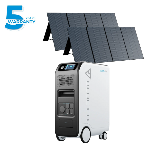 BLUETTI EP500PRO  + 2xPV350 Solar Panels Bundle
